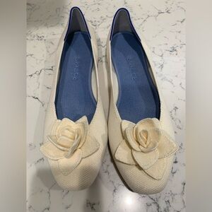 Rothy’s Love Bird square toe shoes size 10